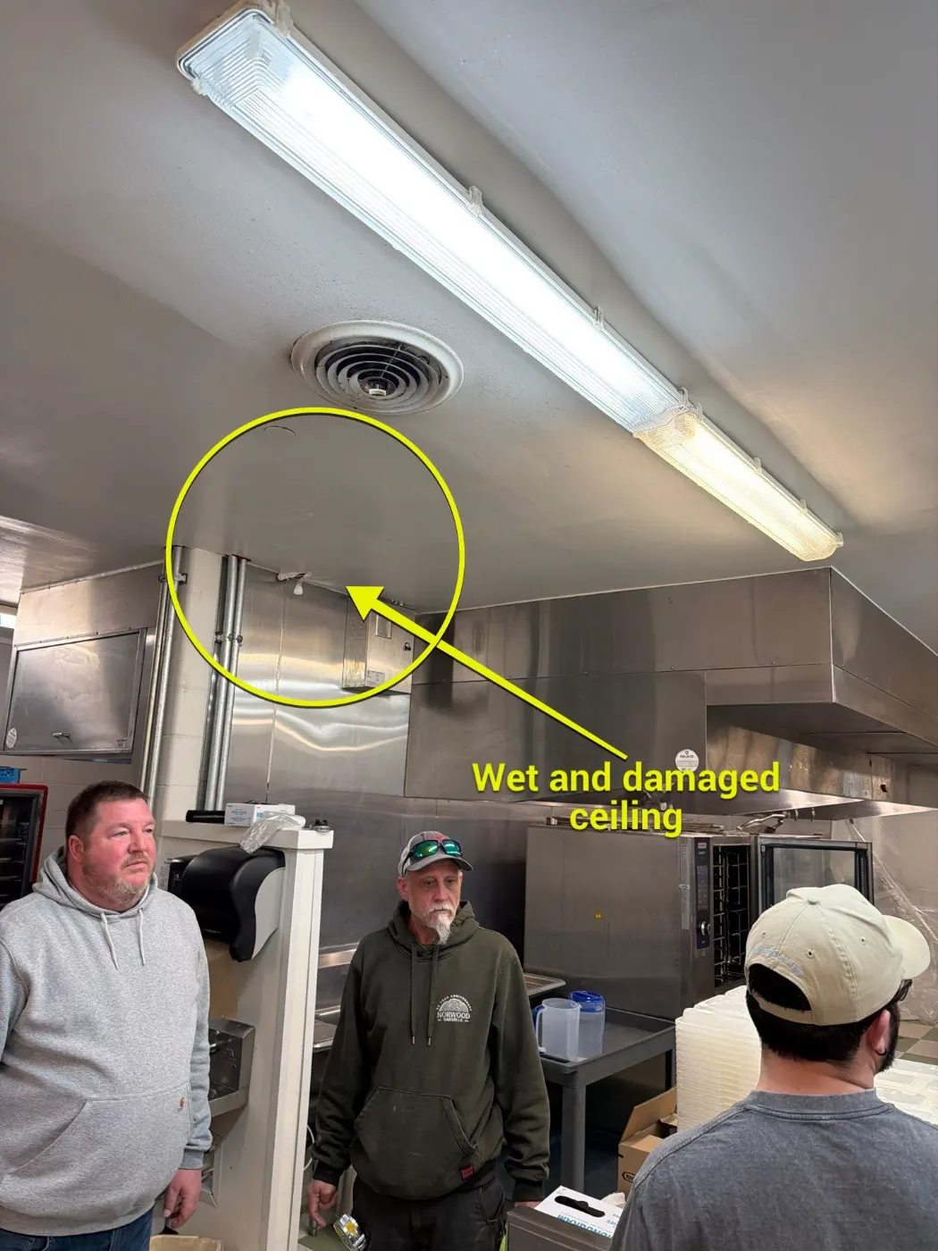 Commercial water mitigation in Morse Reservoir, Indiana